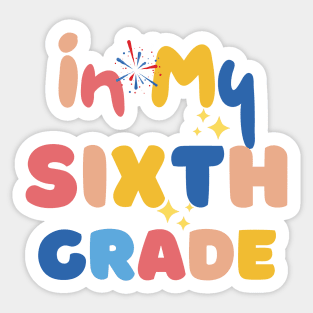 In my sixth grade Sticker